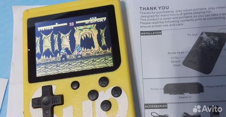 Игровая консоль Sup Game Box 400игр из Денди +тв