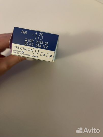 Линзы контактные однодневные