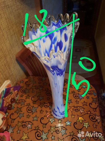 Ваза стекло