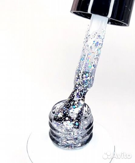 Гель-лак c блестками в ассортименте