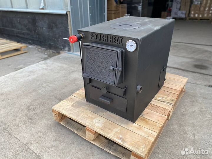 Котел твердотопливный