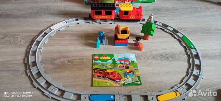 Lego дупло поезд на паровой тяге