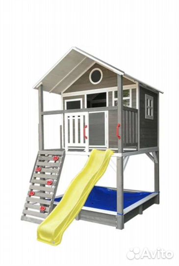 Детский игровой домик из дерева