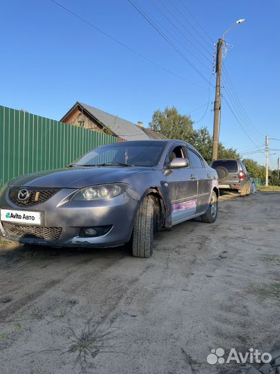 Mazda 3 1.6 МТ, 2004, 240 000 км