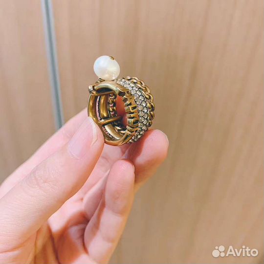 Кольцо сет Dior