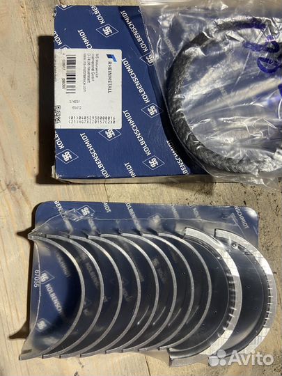 Вкладыши мерседес ом 616