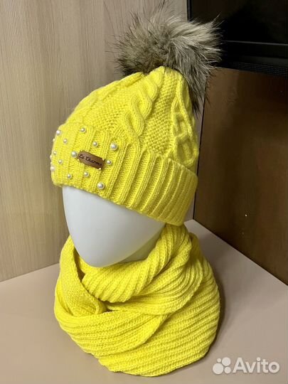 Шапка+снуд