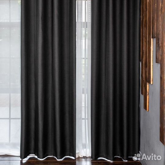 Шторы Орфей черный