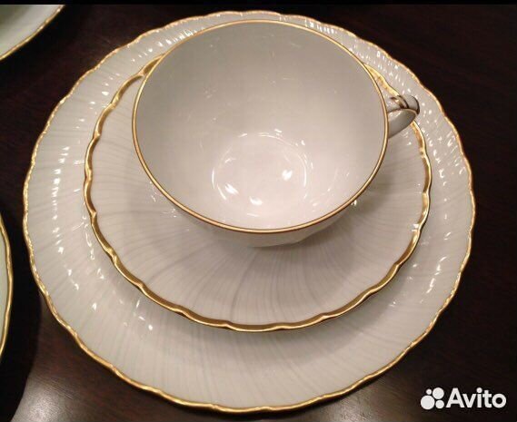 Сервиз Bernardaud Limoges чашка Herend Meissen Kpm