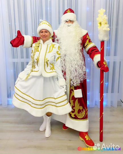 Дед мороз и снегурочка на дом