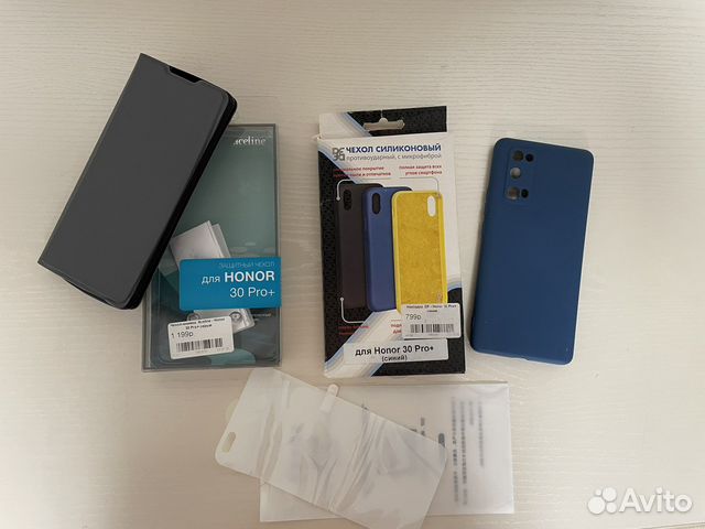Чехлы и стекло на honor 30pro+
