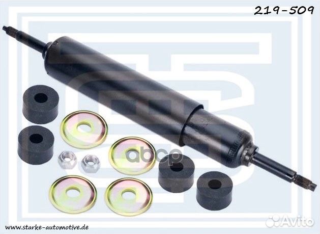 Амортизатор nissan patrol GR (Y60/Y61) 2,8TD-4