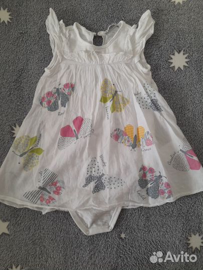 Вещи пакетом на девочку 68 74 80