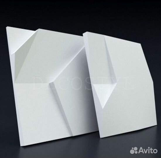 Гипсовая 3D панель DecoStyl Излом