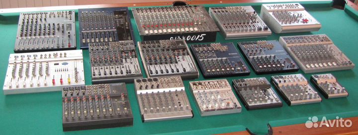 Микшерный пульт 17шт Микшер Yamaha Behringer Alto