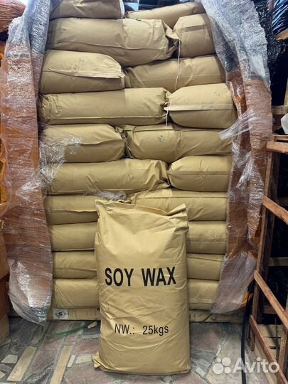 Соевый воск оптом от 1 кг
