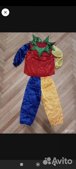 Костюм петрушки 98