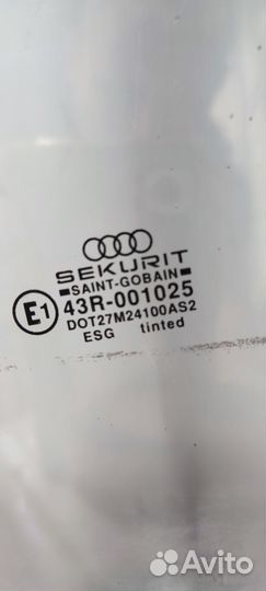 Стёкла дверей Audi 80 B4