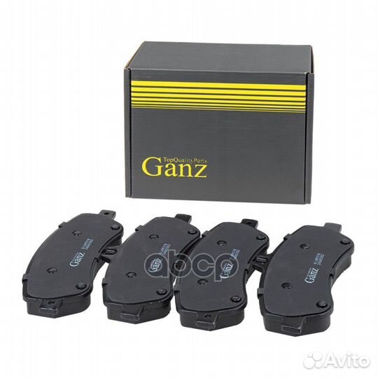 Колодки передние GIJ09318 ganz