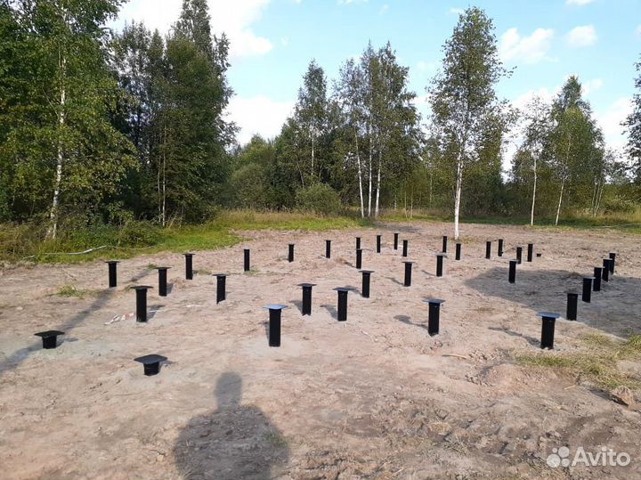 Винтовые сваи под ключ