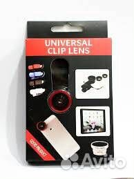 Объектив для камеры телефона Clip Lens