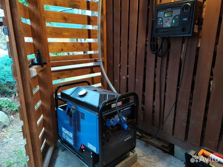 Установка генератора