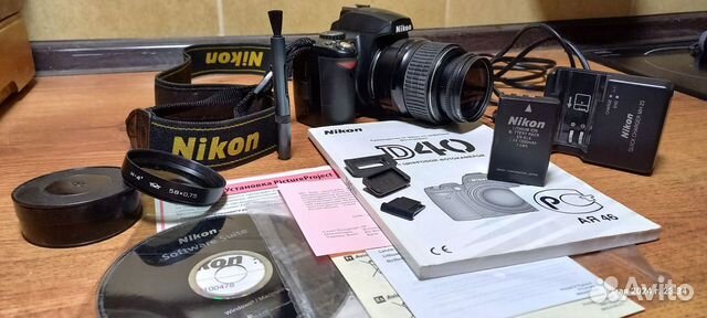 Фотоаппарат Nikon D40 никон д40 зеркальный