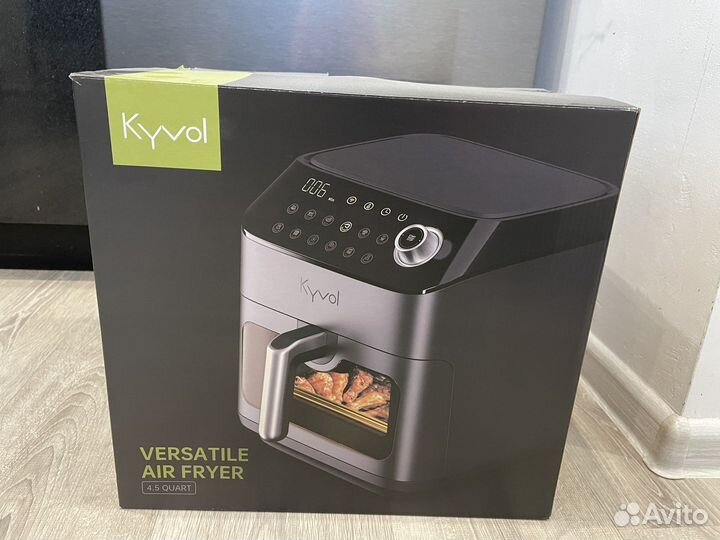 Аэрофритюрница Kyvol AF200W черный
