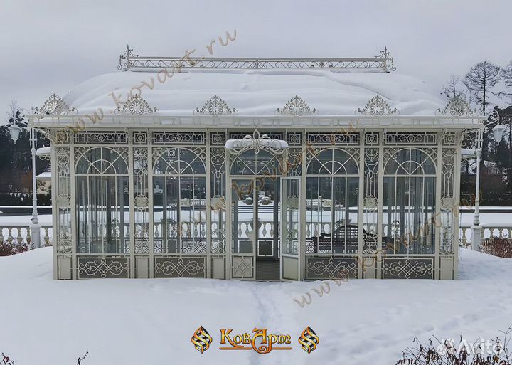Круглые беседки кованые с гарантией