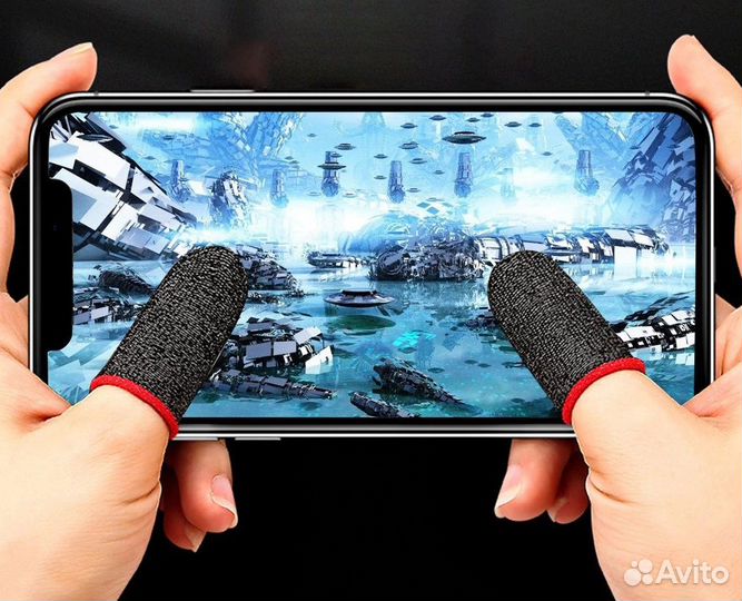 Напальчник для игры на телефоне или планшете