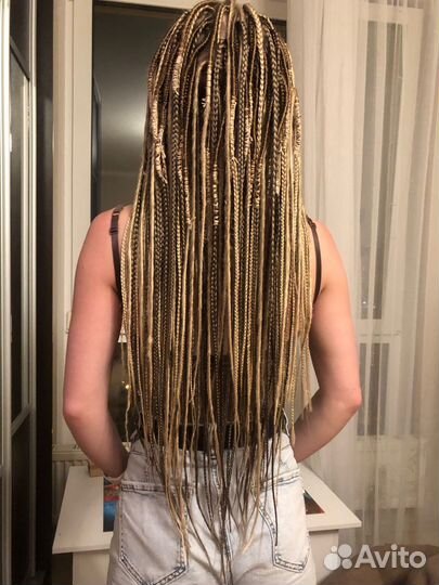 Плетение афрокосичек