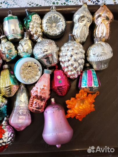 Елочные игрушки СССР