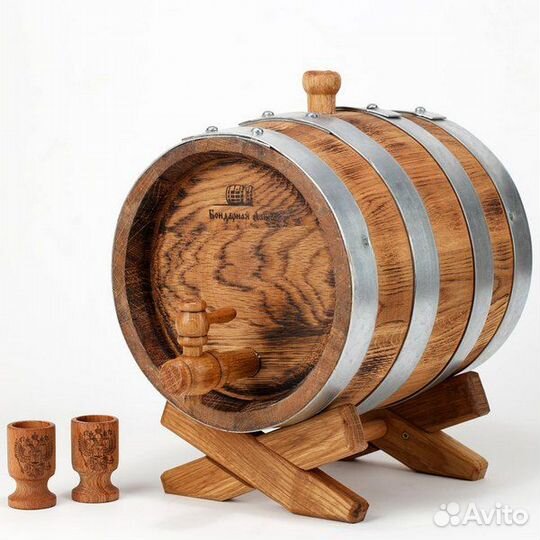 Бочка дубовая, новая