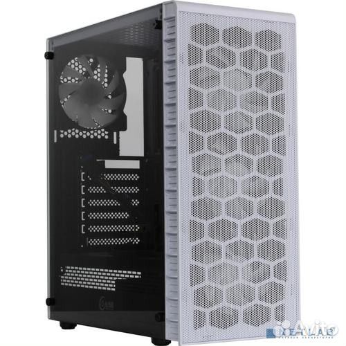 Powercase cmiz4CW-L4 Корпус Mistral Z4 С White, Te