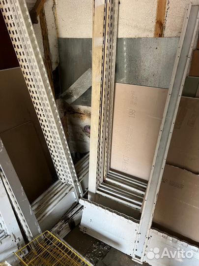 Стеллажи металлические бу