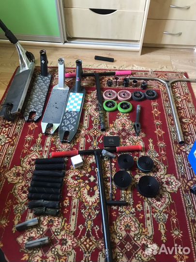 Детали для трюкового самоката