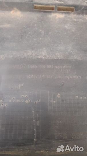 Губа переднего бампера Mercedes Gle Class W 167 С