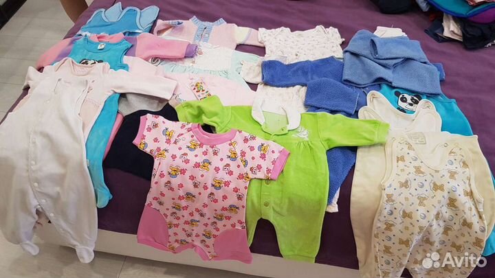 Детская одежда до 6 мес
