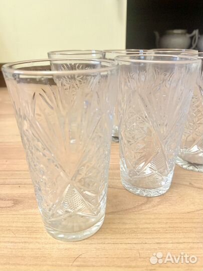Гусь хрустальный стаканы