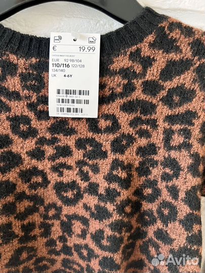 Свитер для девочки 116
