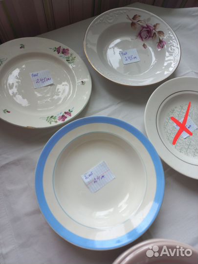 Тарелки,блюдца СССР
