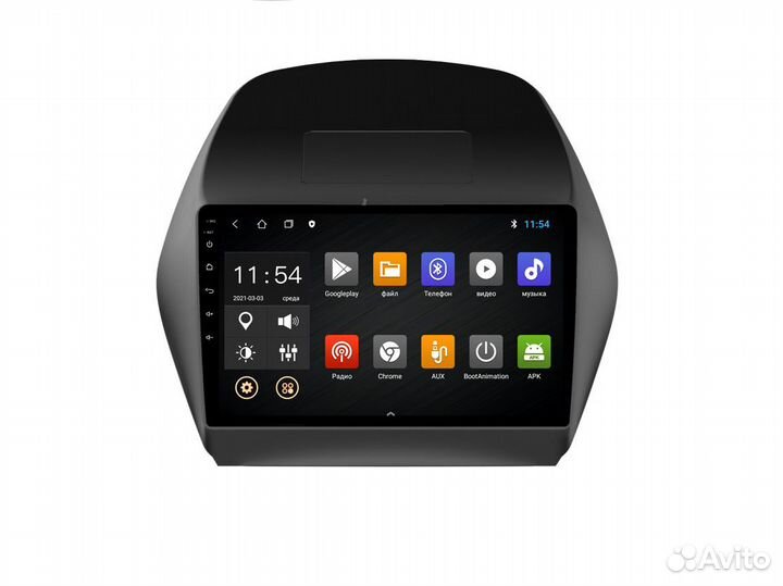 Штатная магнитола для Hyundai IX35 2011-2017 на An