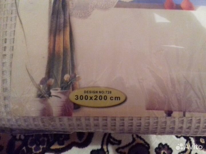 Штора на кухню новая