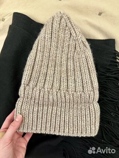 Шапка шарф женская зимняя