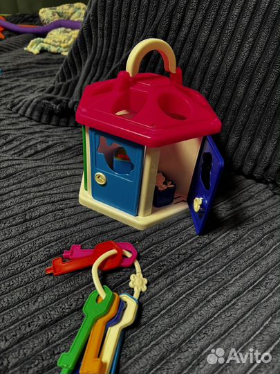 Сортер логический домик. Полесье