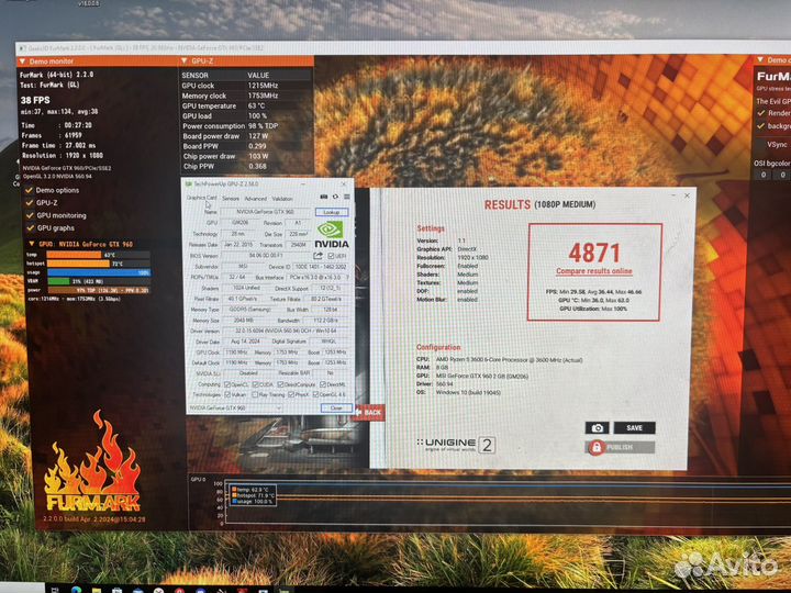 Msi GTX 960 2gb gaming