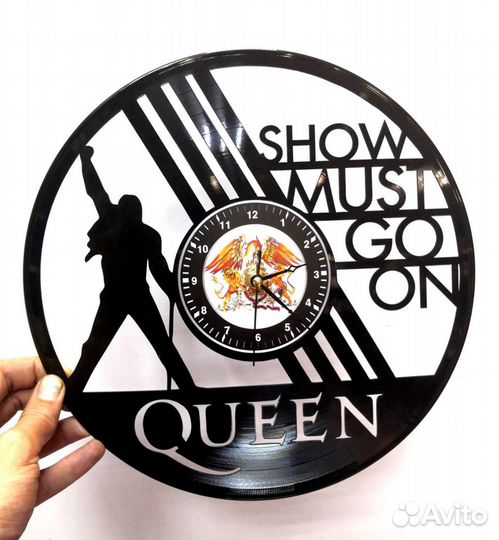 Часы из винила - Queen, AC/DC Metallica, Scorpions