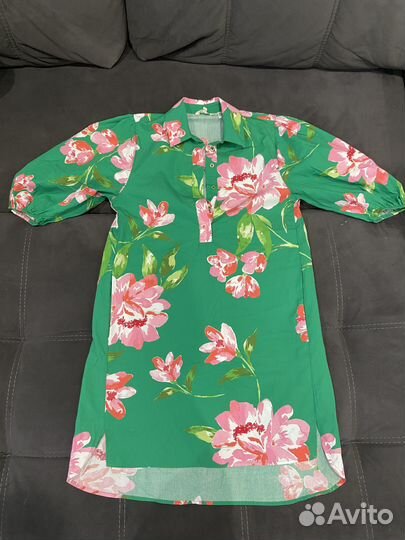 Платье летнее женское 44 46 хлопок