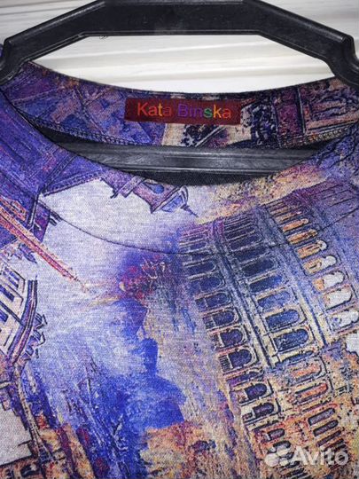 Новое трикотажное платье