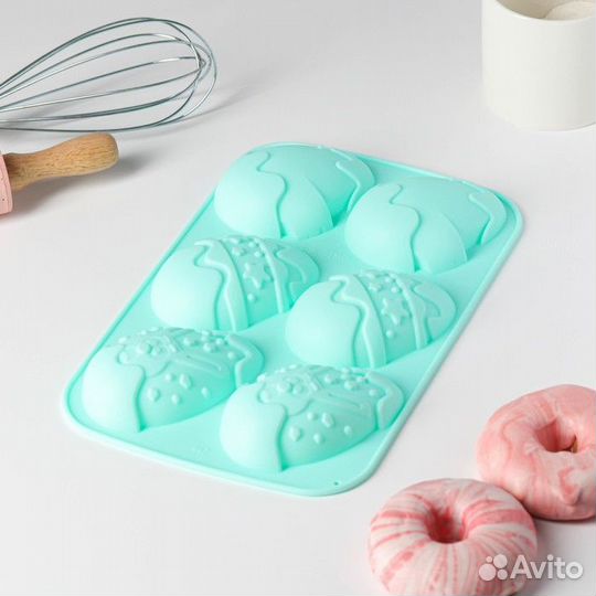 Форма силиконовая для выпечки Доляна «Пасха», 2717